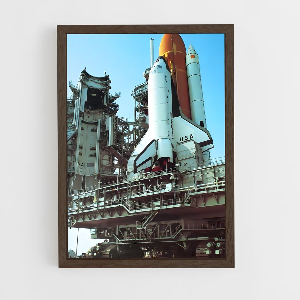 Poster Préparation Stellaire – affiche Espace rétro (vue 5)